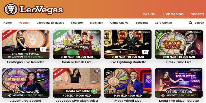 Discover a Plethora of Live Casino Game
